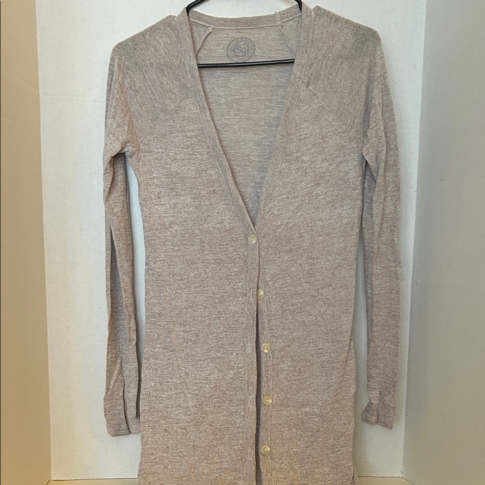 SO Women's Light cream Cardigan